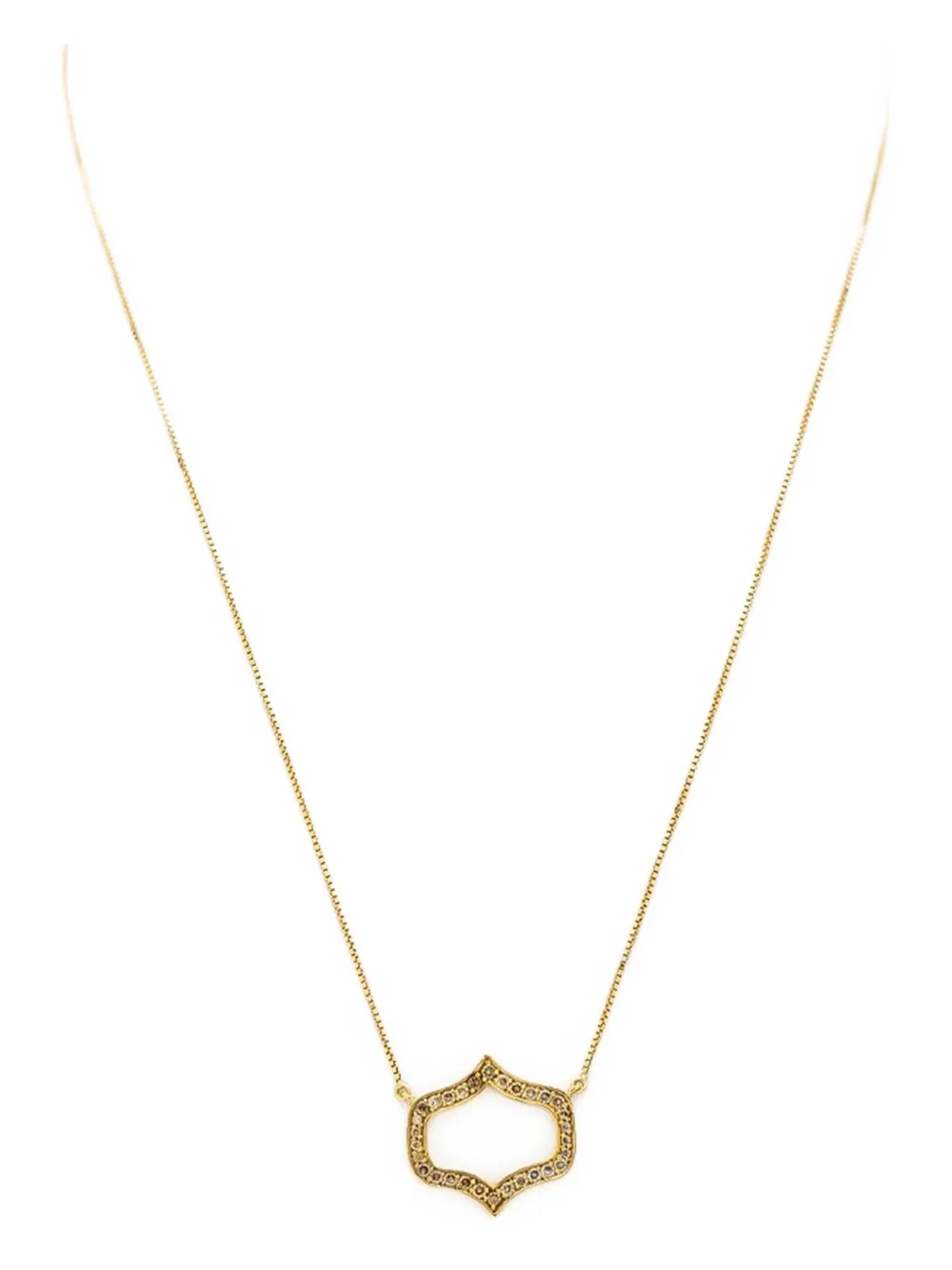 ARA VARTANIAN 18K yellow gold Medallion diamond necklace | Gold | Image 1