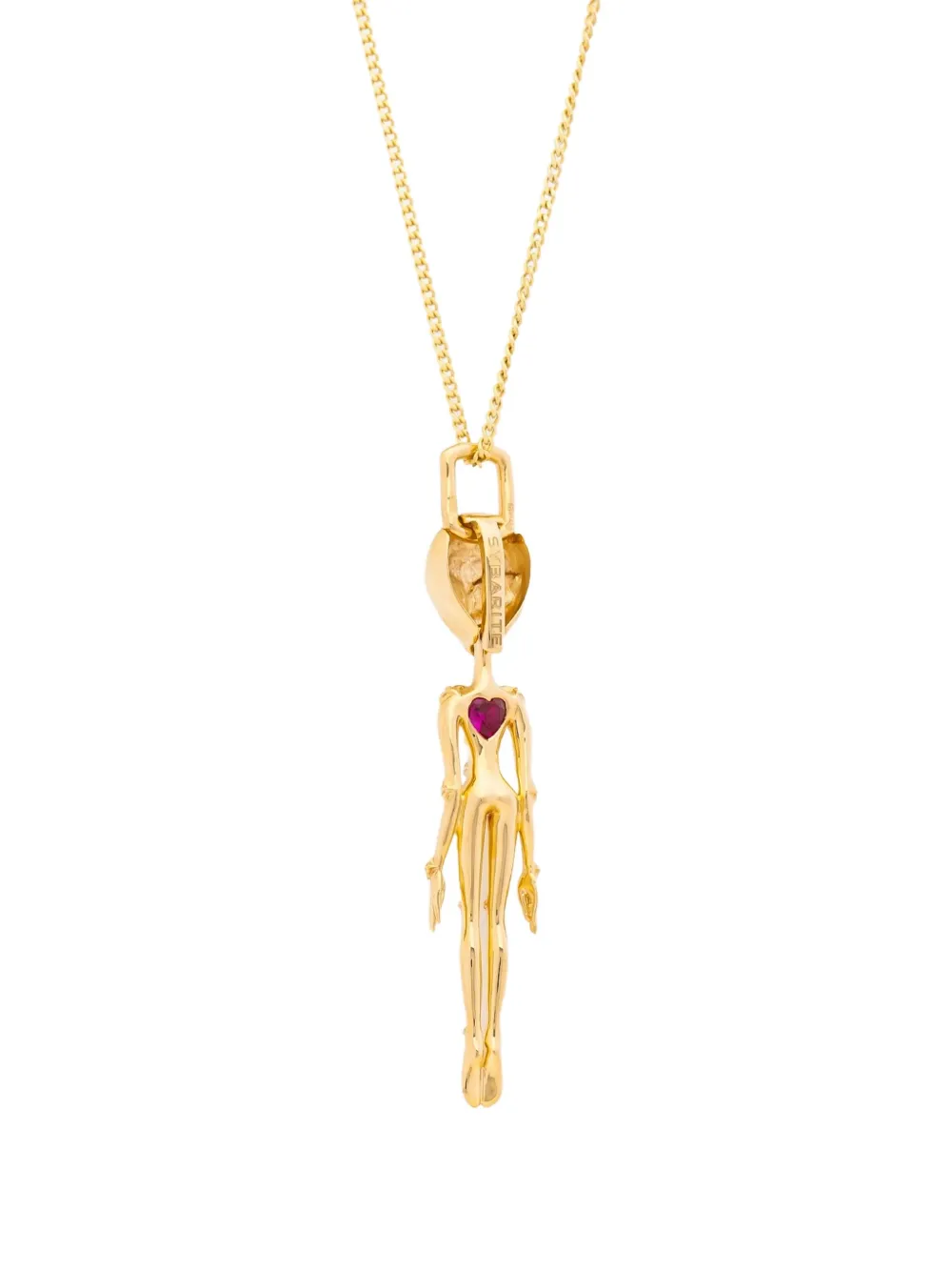 Sybarite 18kt Yellow Gold She's An Alien Necklace In Gold