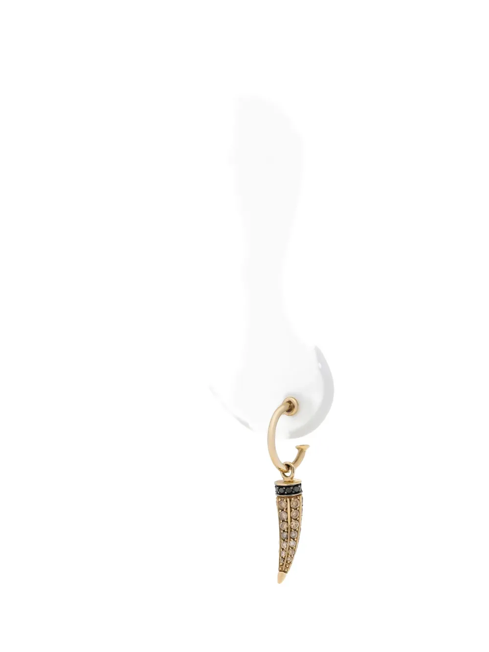 ARA VARTANIAN 18K yellow gold Horn diamond earring | Image 2