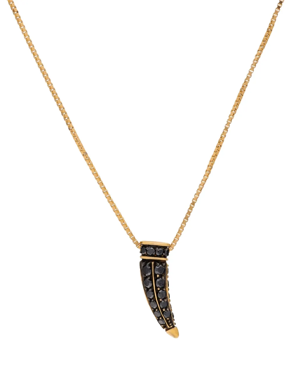 ARA VARTANIAN 18K yellow gold Horn diamond necklace | Image 2