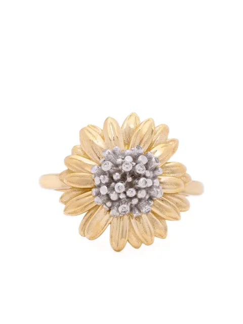 Yrusha Sunflower 14K yellow gold ring