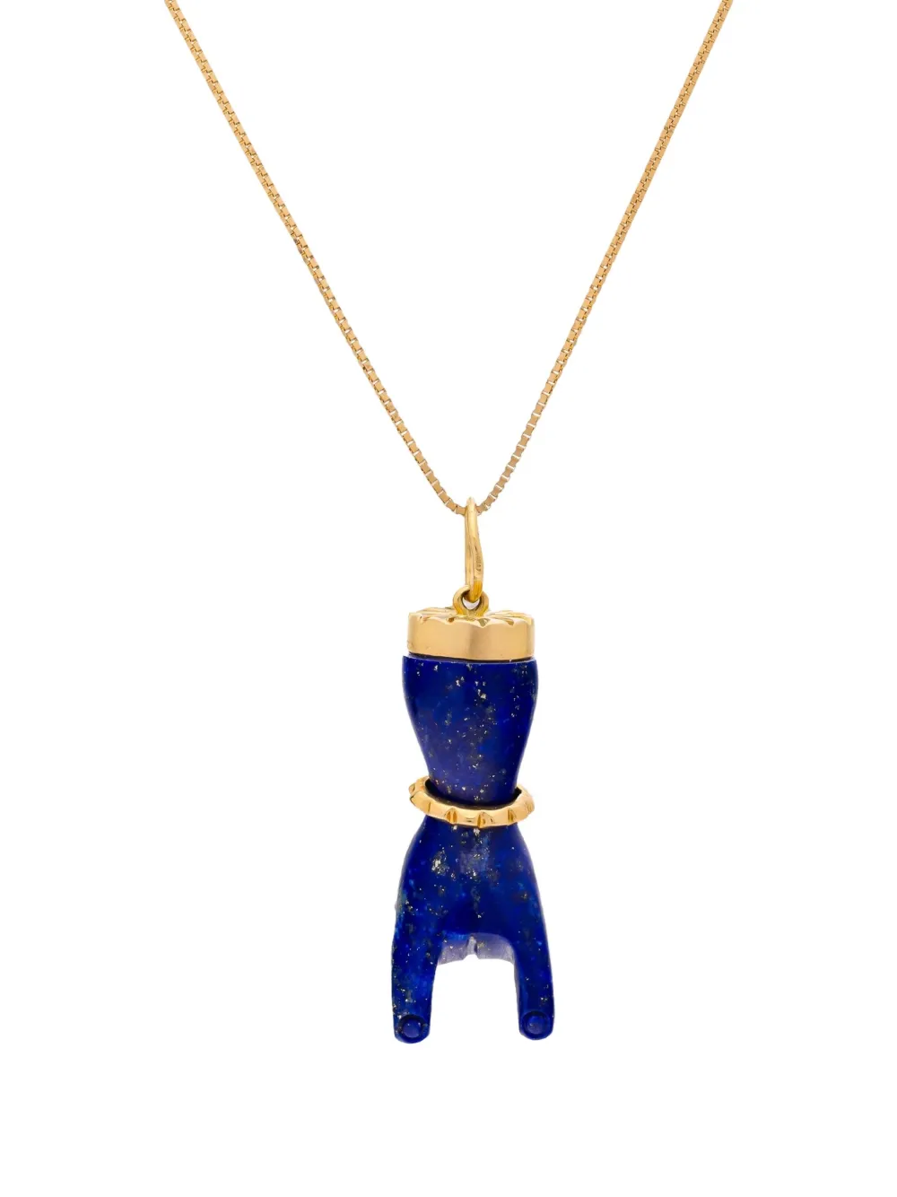 ARA VARTANIAN 18K yellow gold lapis lazuli pendant necklace | Image 2