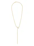 Dara Kaye 14K yellow gold Serpent Lariat necklace