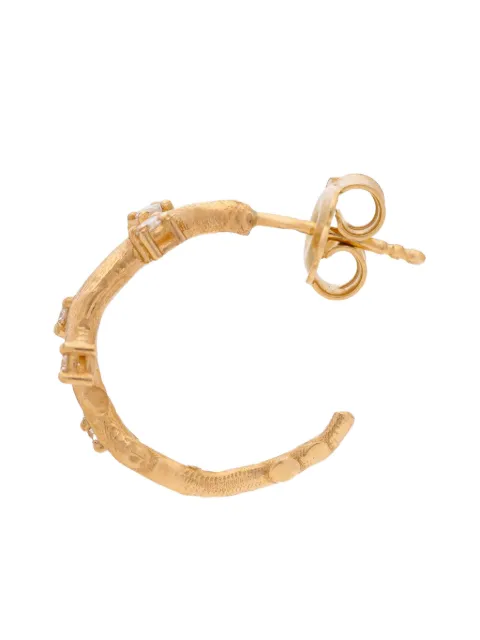 Yrusha 18K yellow gold Olivier S diamond earring