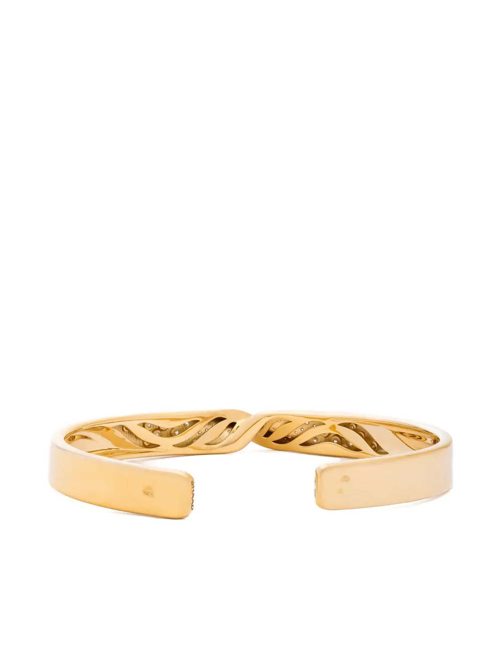 Mimia Leblanc 18k Yellow Gold Fatale Diamond Bracelet In Gold