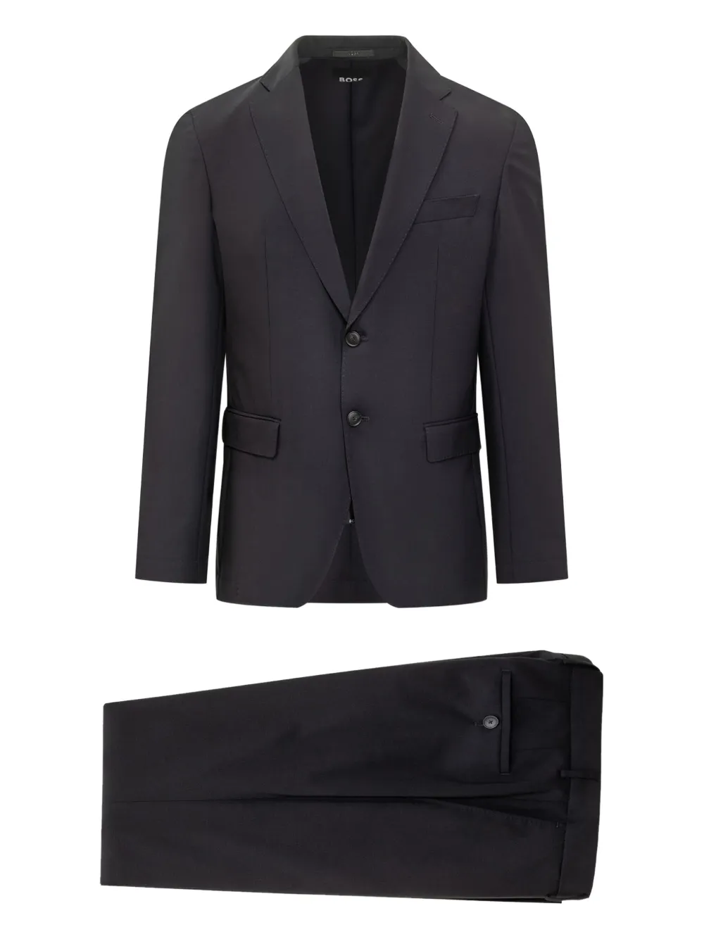 BOSS Pak met enkele rij knopen Blauw