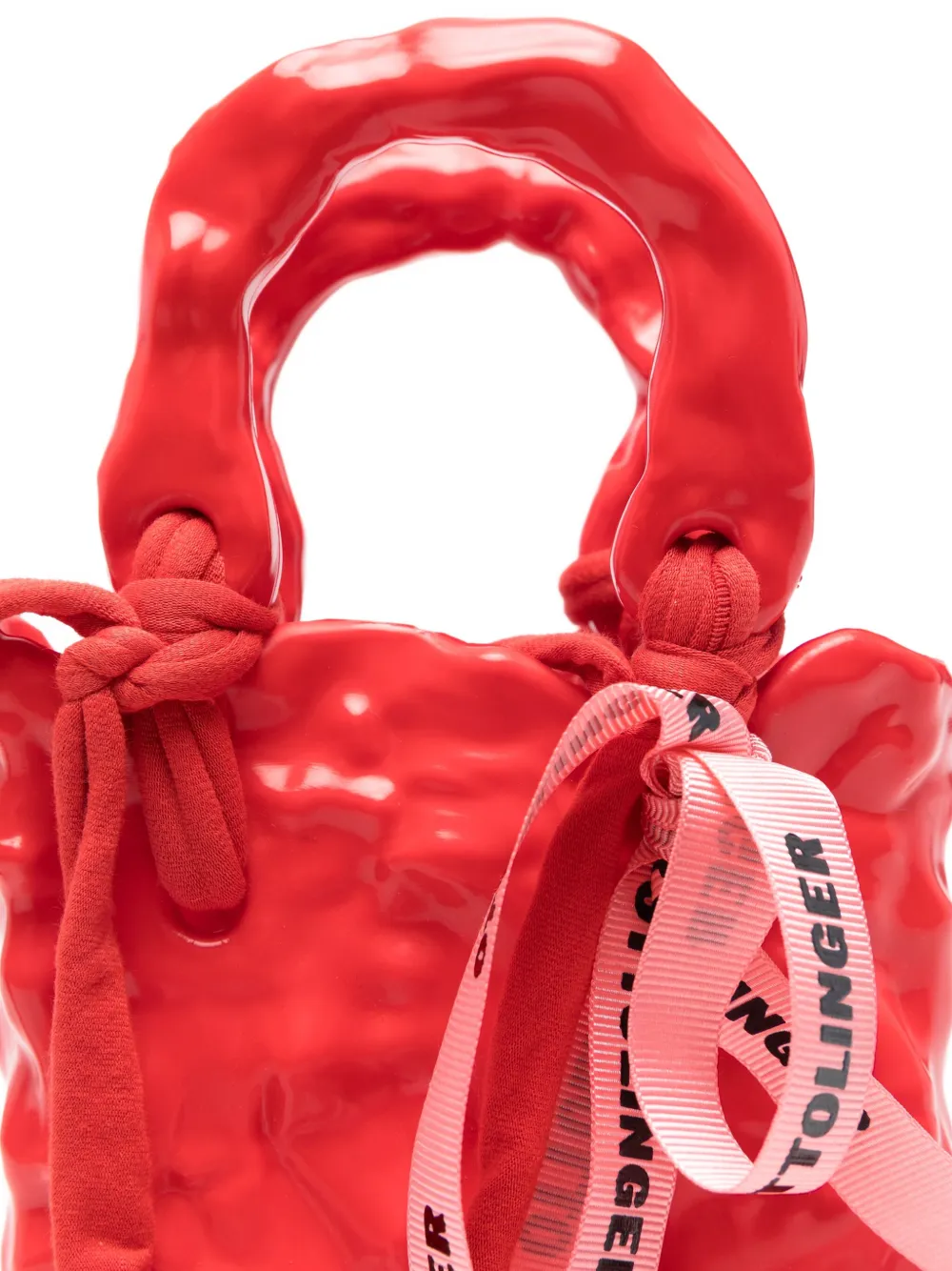 Ottolinger Bow-detail Tote Bag In Red