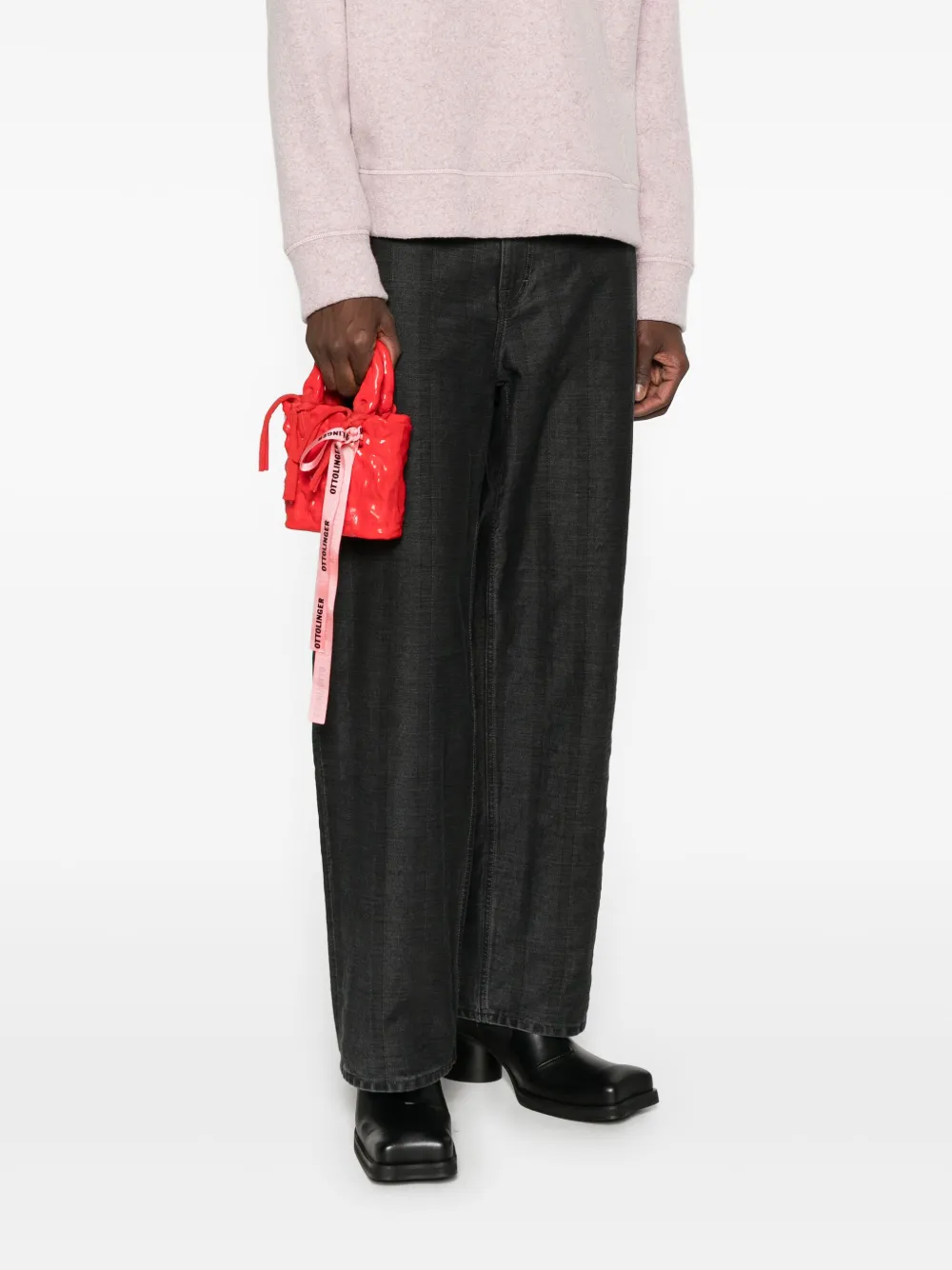Ottolinger bow-detail tote bag | Men | Image 2
