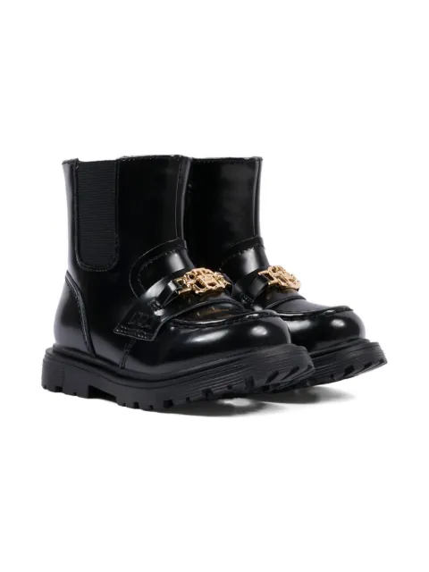 Tommy Hilfiger Junior chain-embellished ankle boots