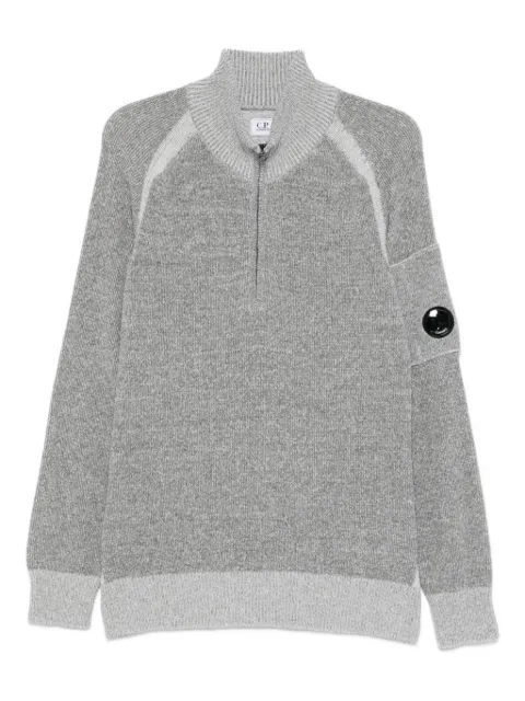 C.P. Company suéter con parche del logo