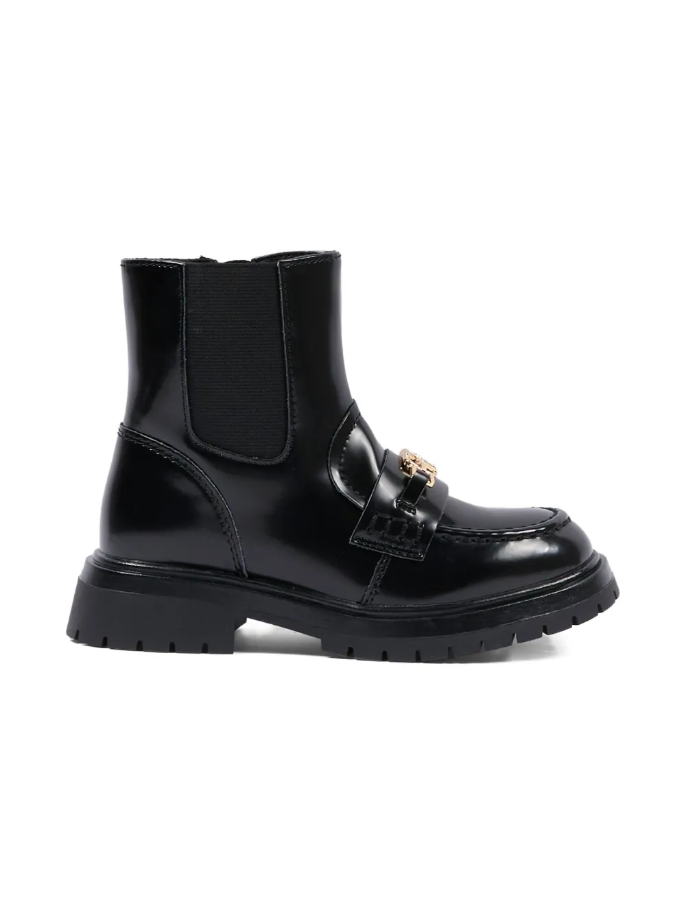 Tommy Hilfiger Junior metallic-chain ankle boots | Ankle Boots | Image 2