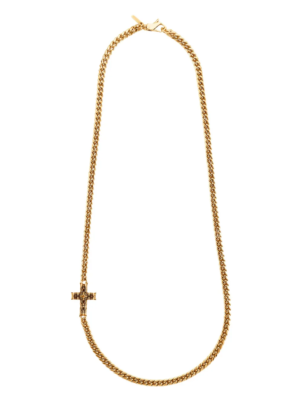 Emanuele Bicocchi Notre-Dame cross-chain necklace | Gold | Image 1