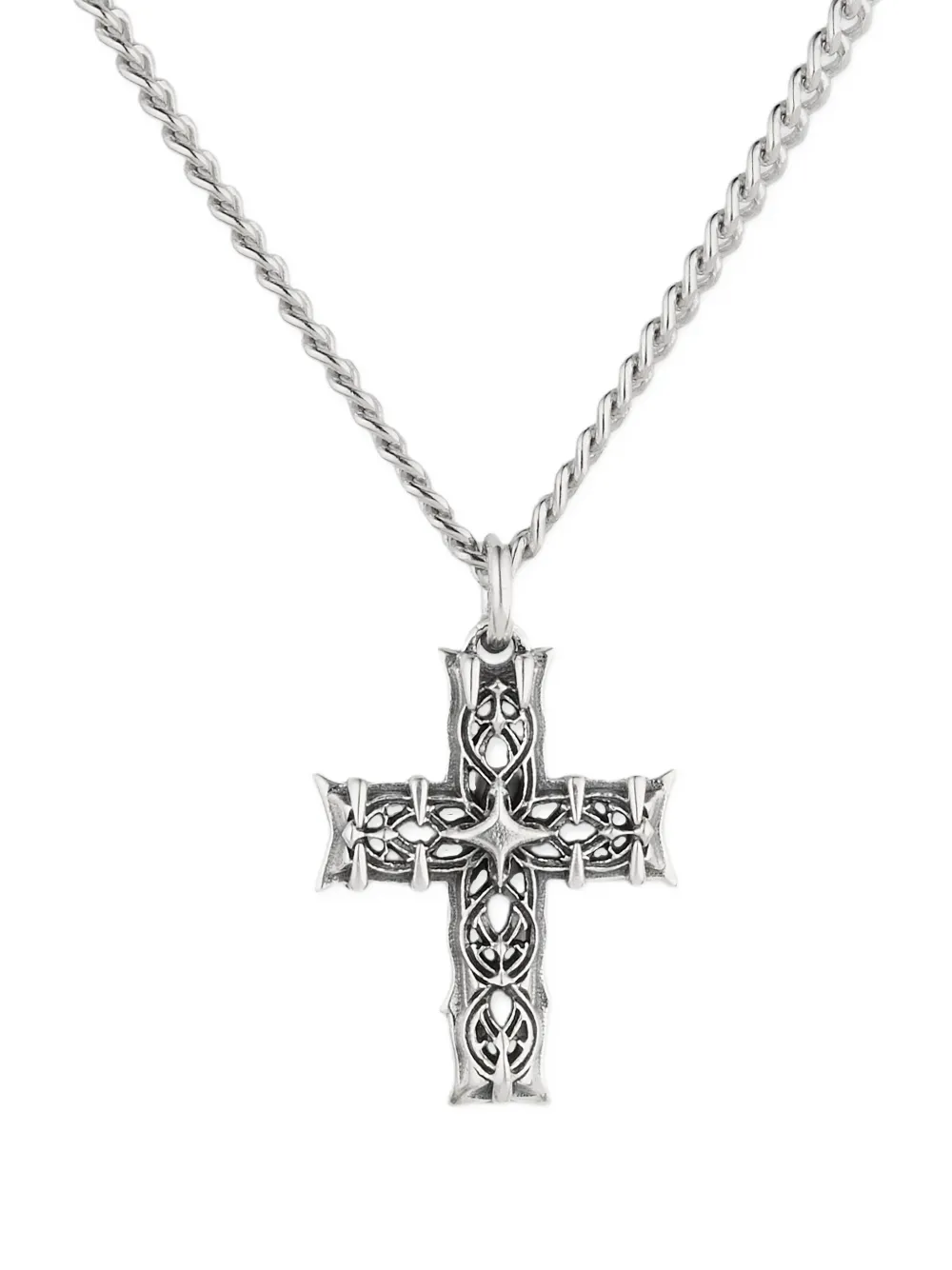 Emanuele Bicocchi small Reissue Notre-Dame necklace | Silver | Image 1