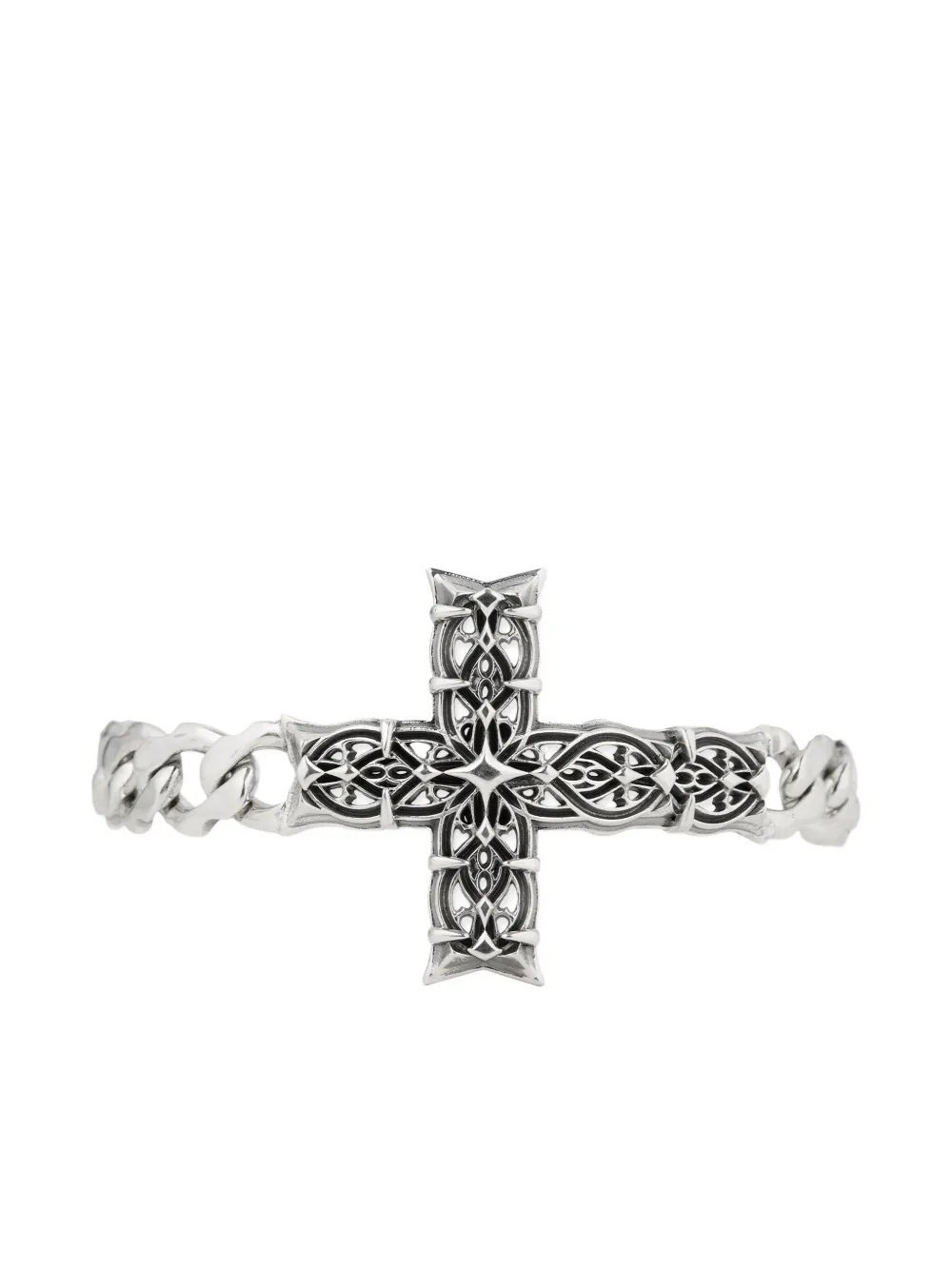 Emanuele Bicocchi large Edge Notre-Dame bracelet - Argento