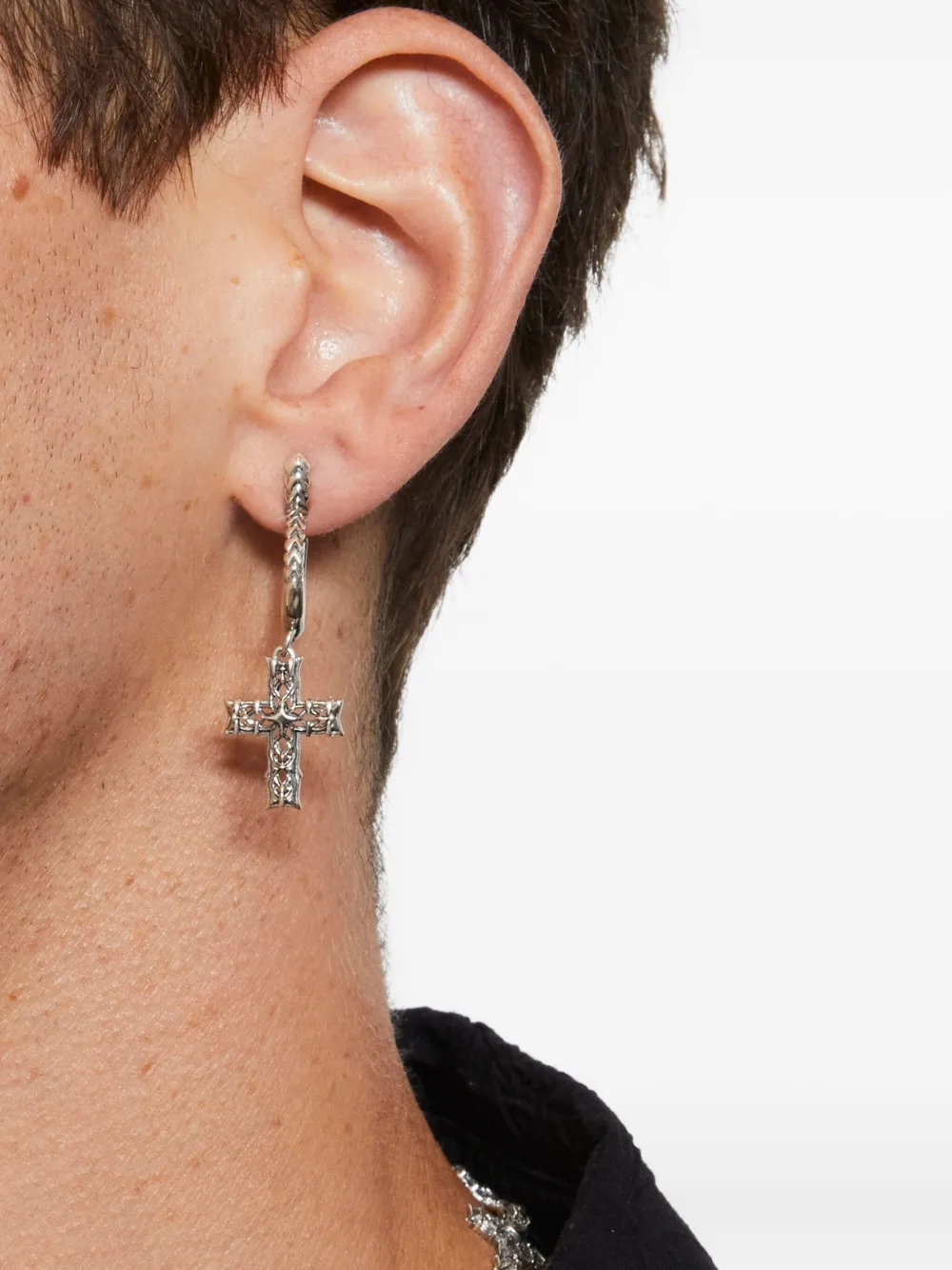 Emanuele Bicocchi Notre-dame Earring In Metallic