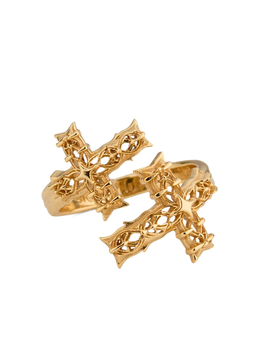 Emanuele Bicocchi Notre-dame Contrarie Ring In Gold