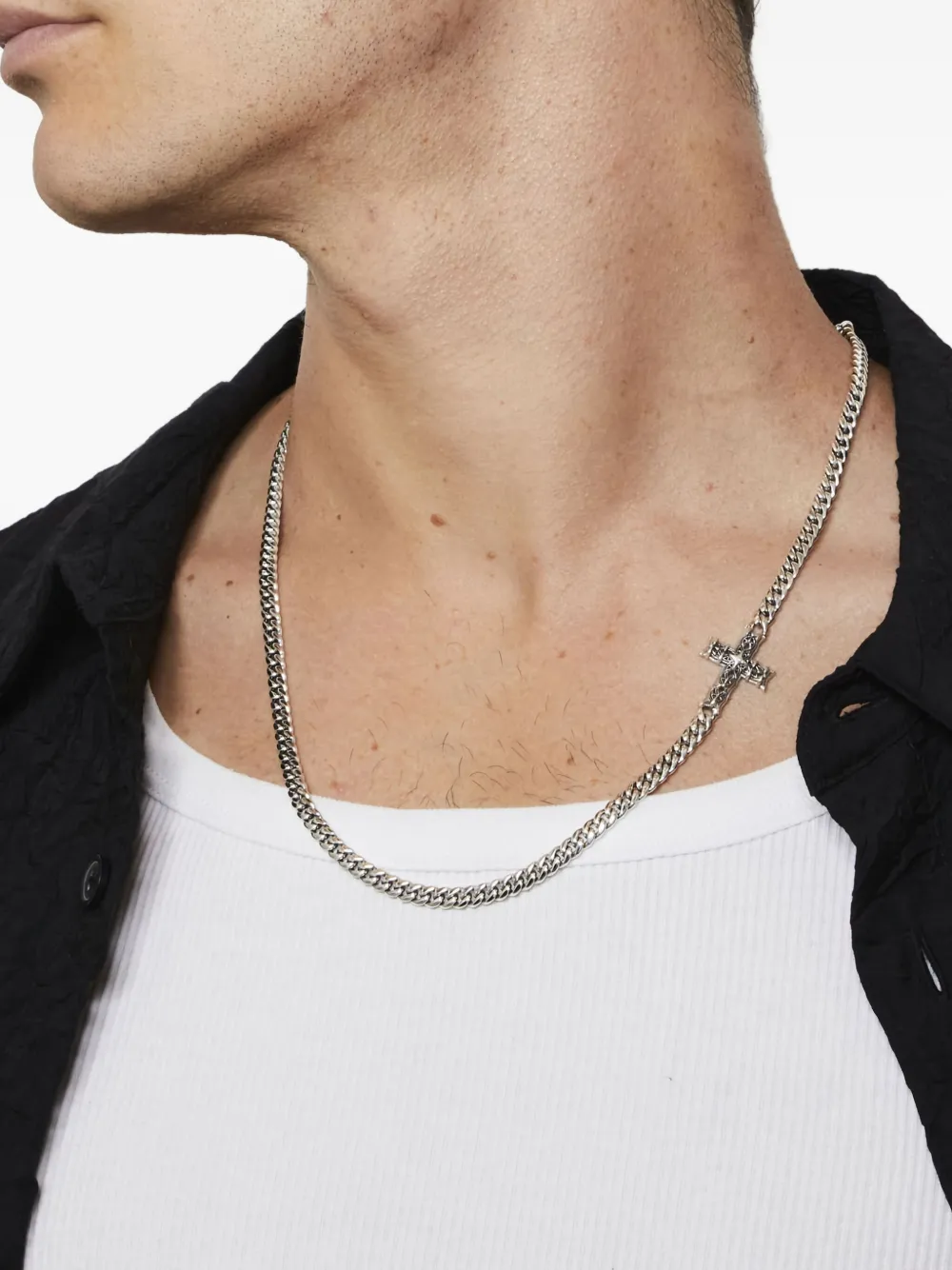 Emanuele Bicocchi Notre-Dame chain necklace | Men | Image 2