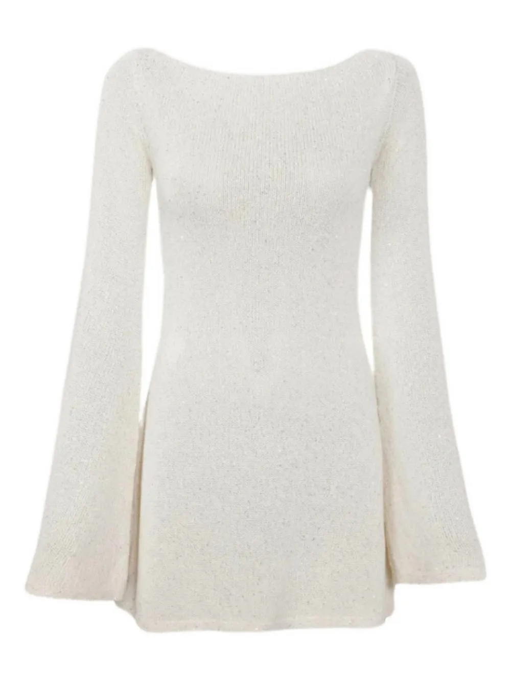 Asta Resort robe courte Audette à dos nu | blanc | Image 1