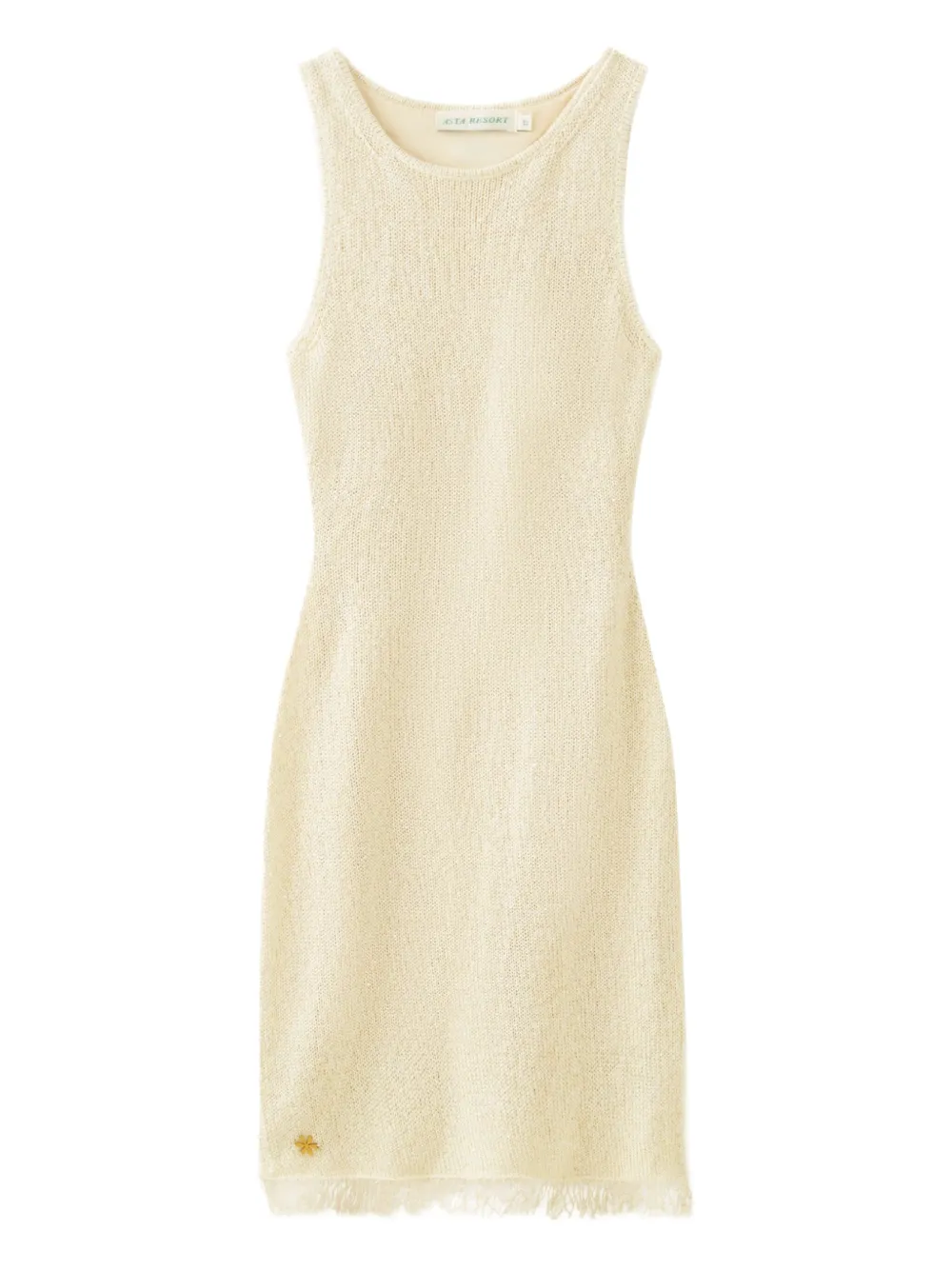 Asta Resort Natalia fring mini dress | Neutrals | Image 1