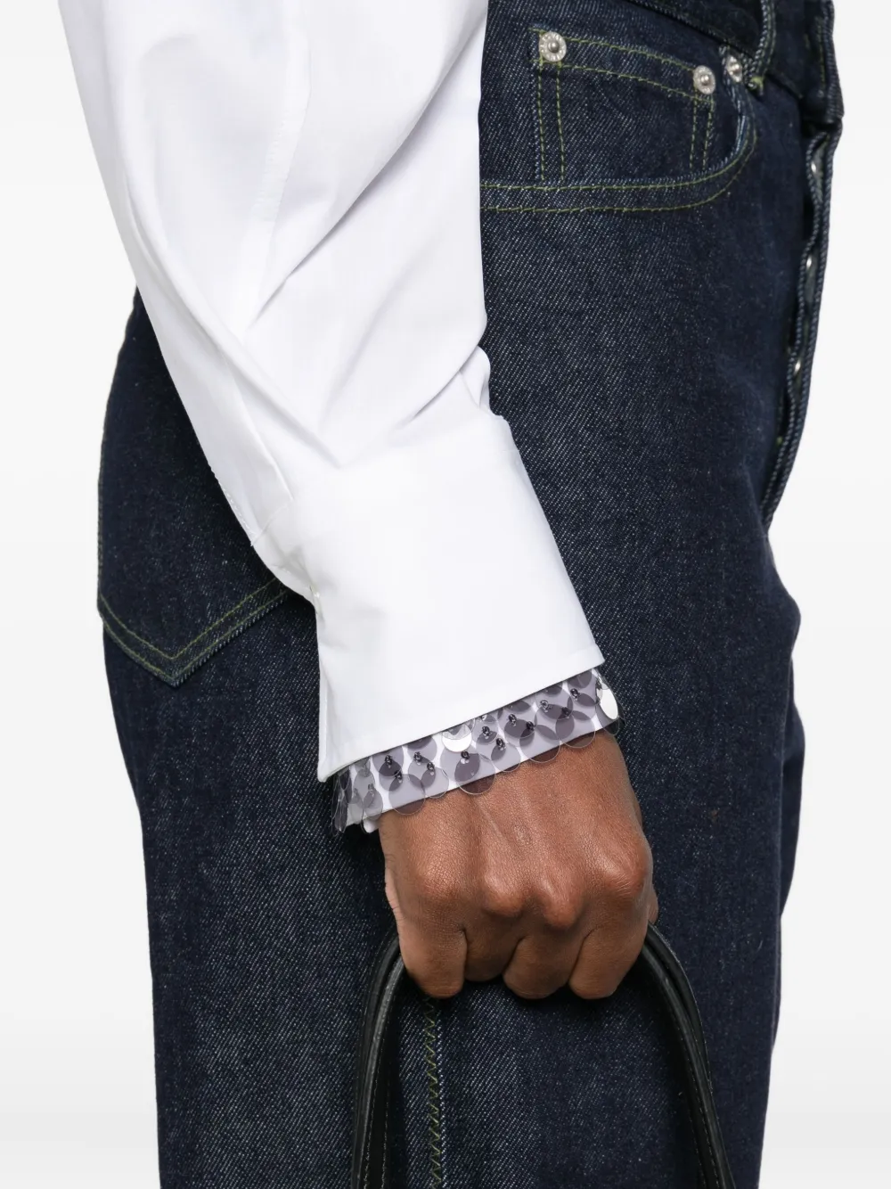 Brunello Cucinelli Blouse met puntige kraag Wit