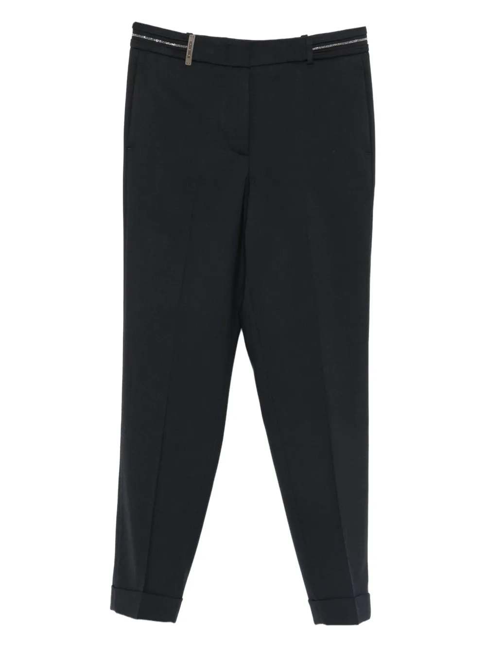 Peserico Hose mit Bügelfalten | Schwarz | Image 1