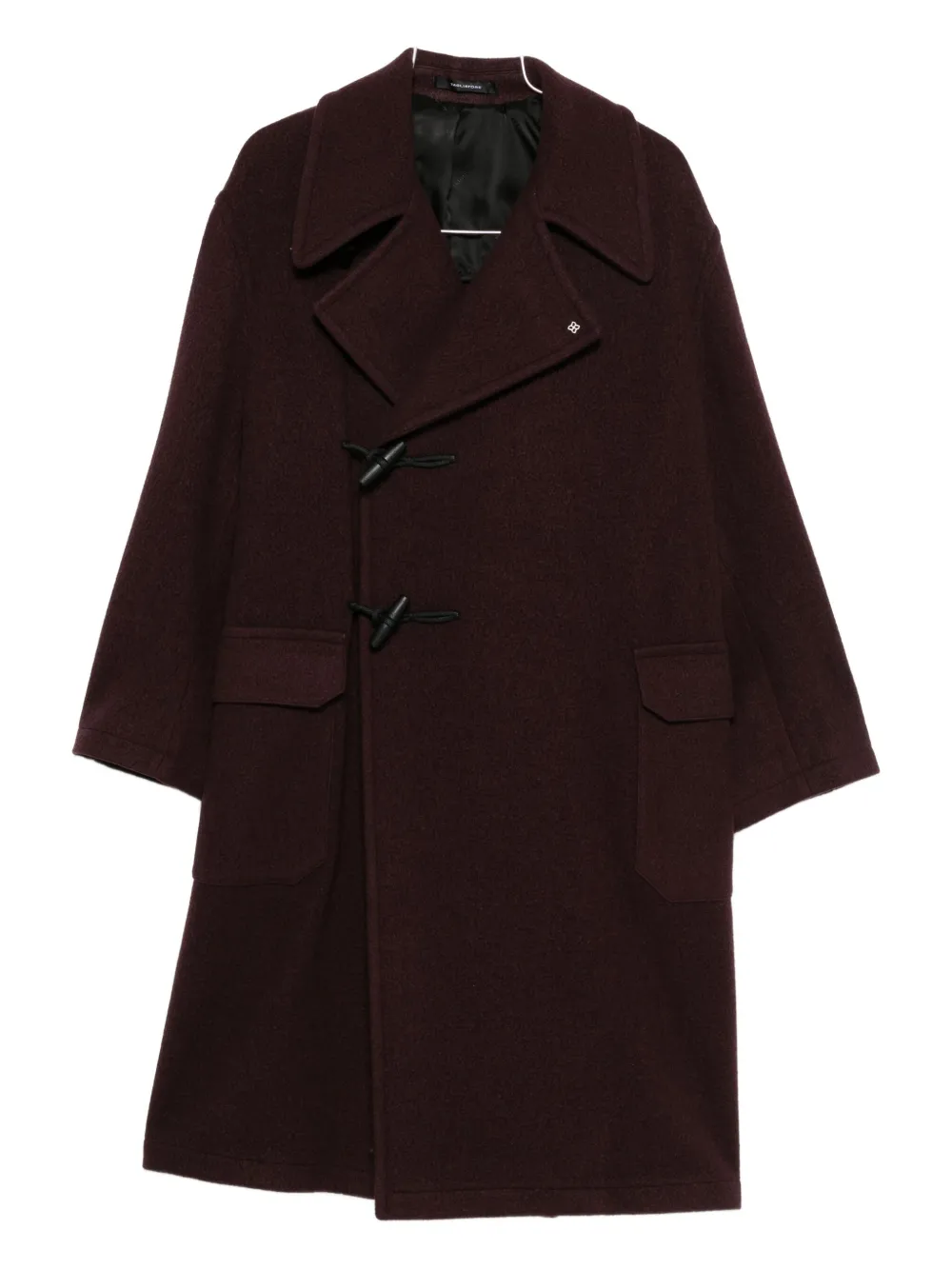 Tagliatore toggle-fastening patch-pocket coat | Red | Image 1