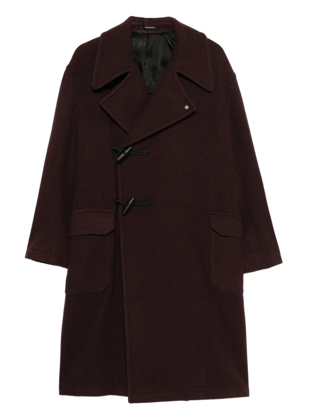 Tagliatore toggle-fastening patch-pocket coat | Red | Image 1