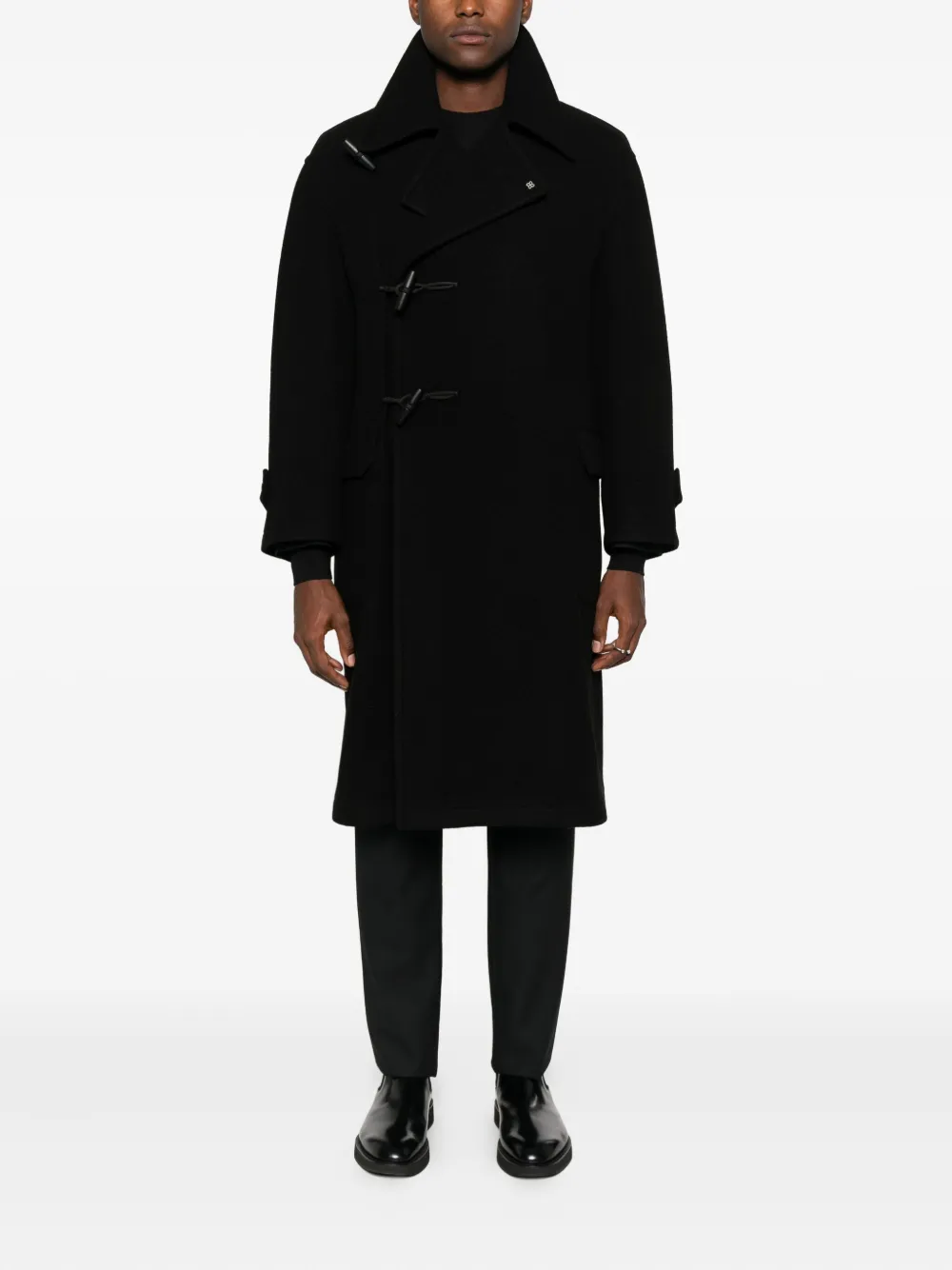 Tagliatore toggle-fastening wool coat | Duffle Coats | Image 2
