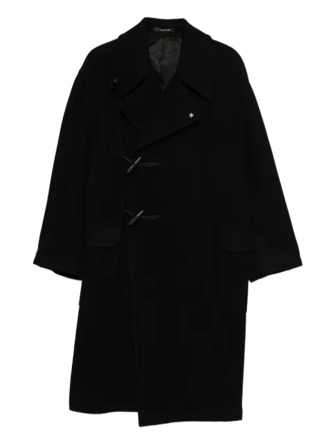 Tagliatore toggle-fastening wool coat