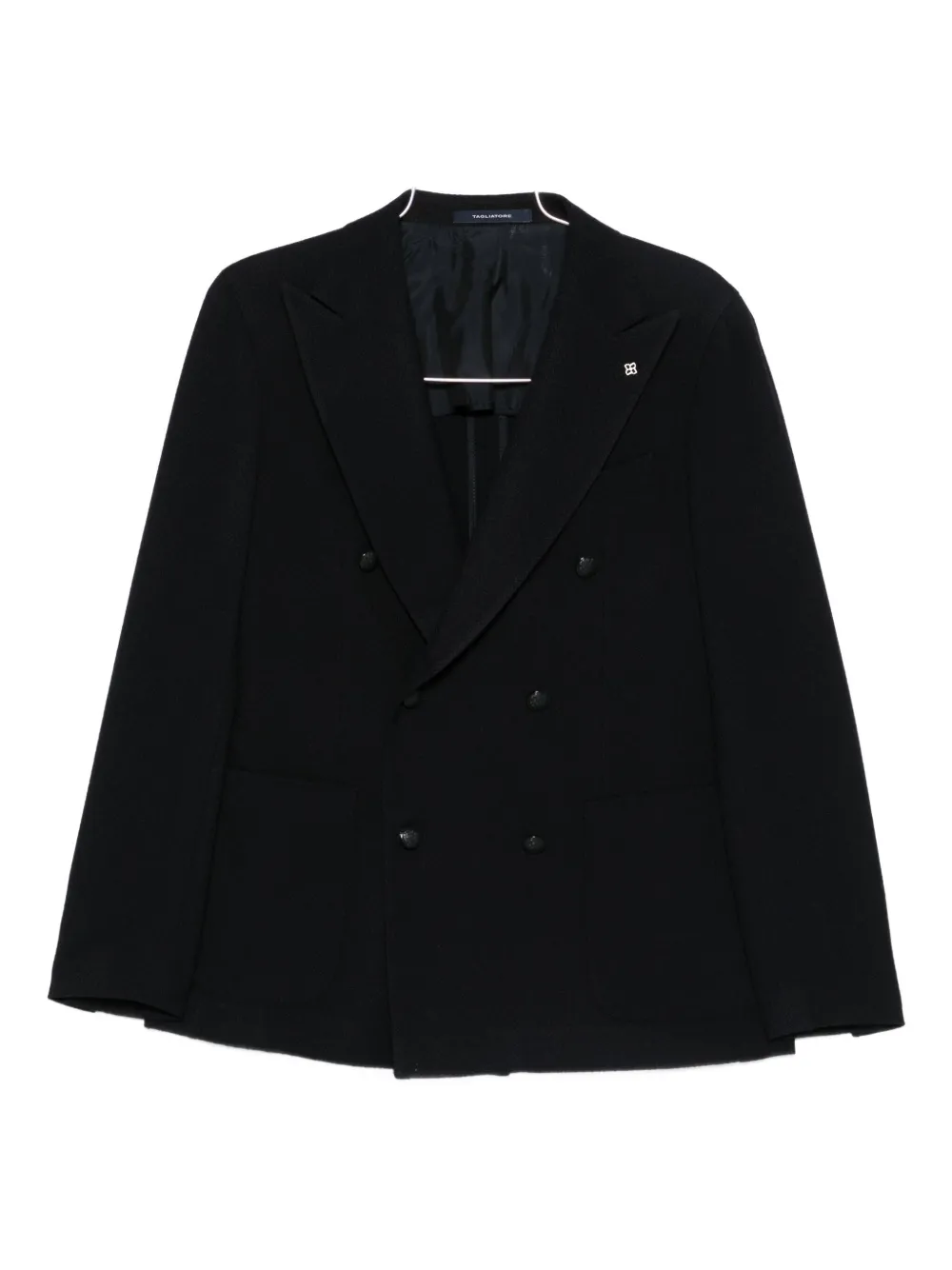 Tagliatore double-breasted wool jacket | Blue | Image 1