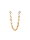 Dara Kaye Waterfall Chain Double earing - Gold