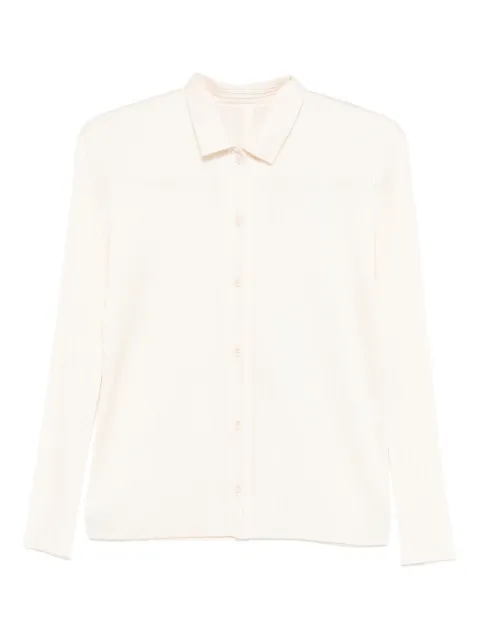 Pleats Please Issey Miyake falda con botones y paneles