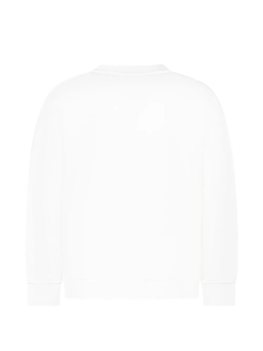 MC2 Saint Barth Kids Briony trui met luipaard-print en badstof patch Wit