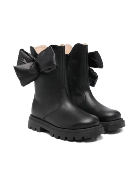 Florens bow-detail boots