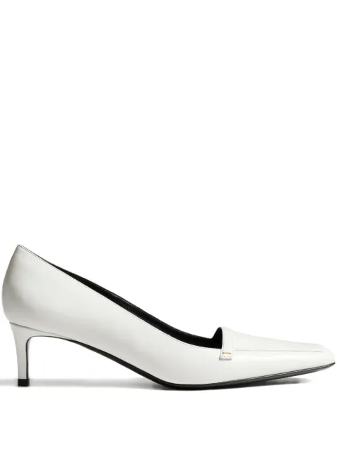 KHAITE 50mm Celia square-toe heeled pumps