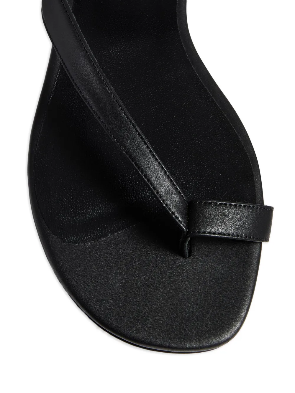 KHAITE Sandalen met enkelbandje Zwart