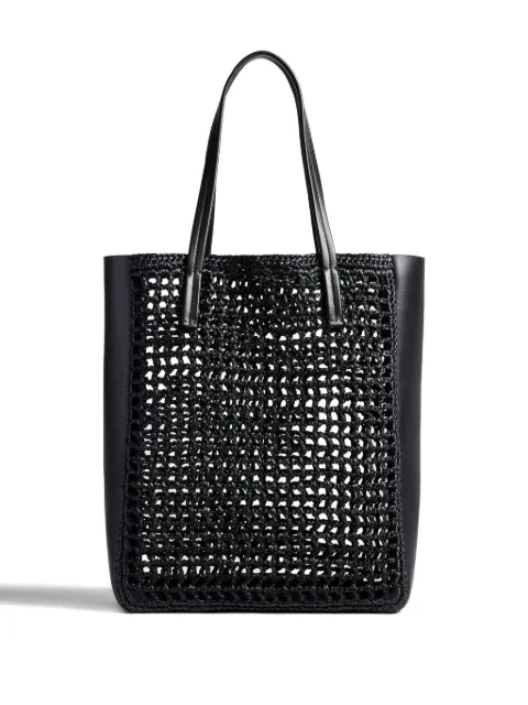 KHAITE woven-panel tote bag