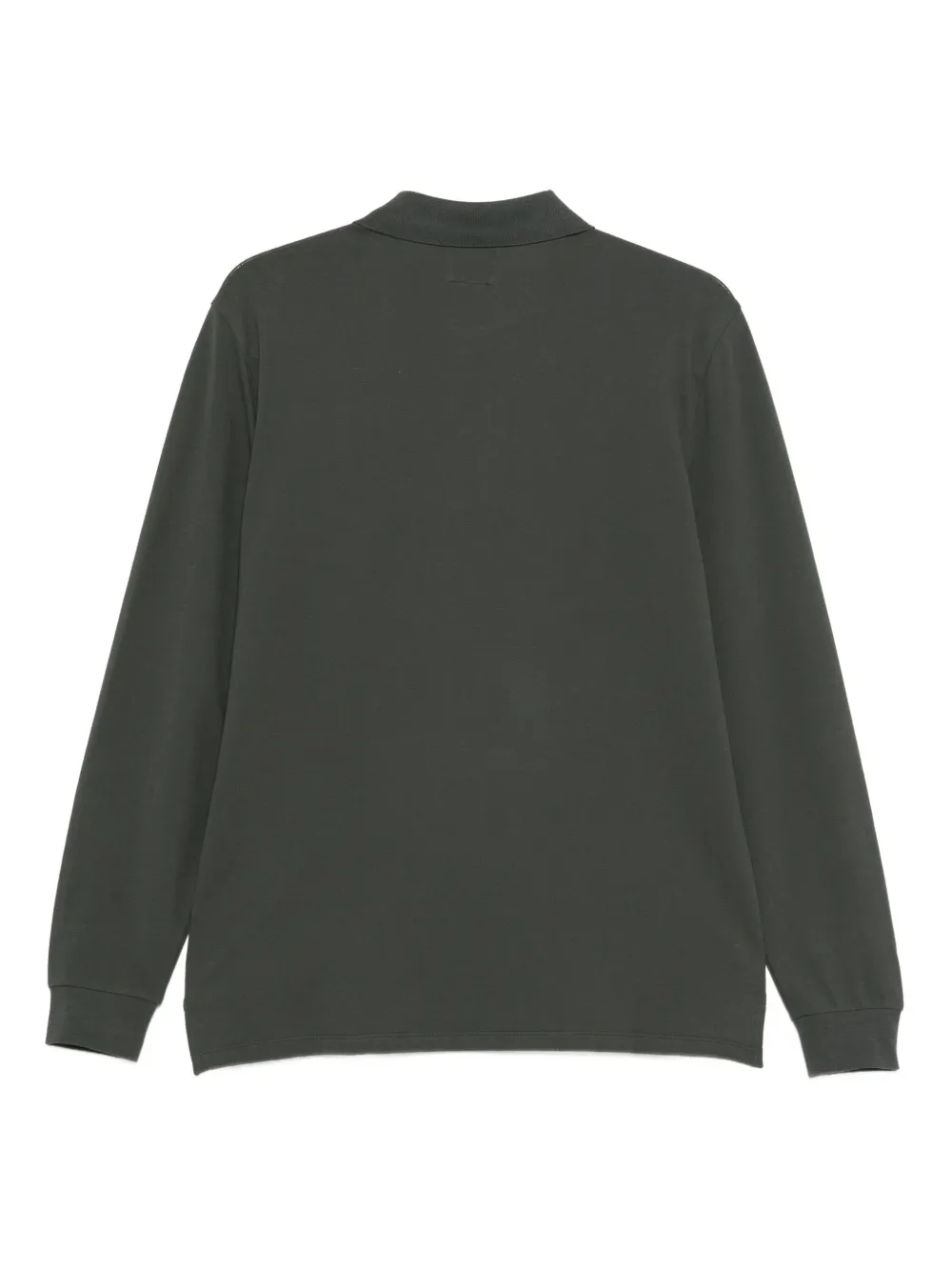 C.P. Company logo-patch polo shirt - Grijs