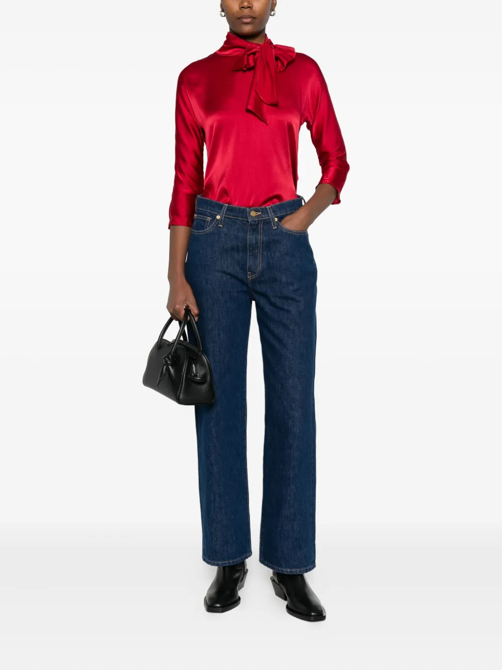 Jucca approved cotton blouse - Rood