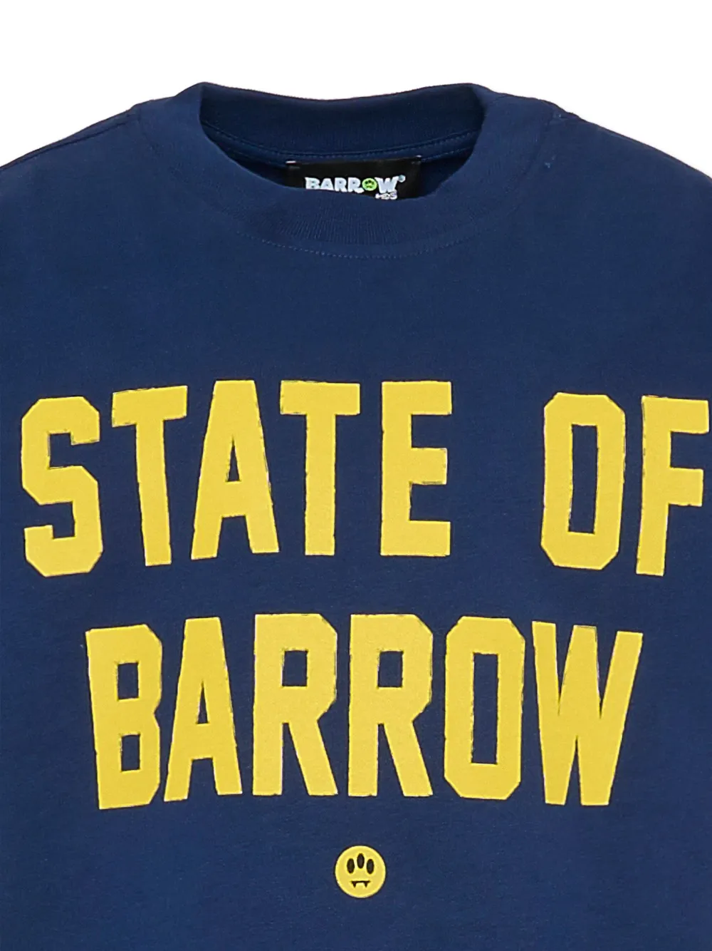 Barrow Short-sleeve Graphic T-shirt In Blue