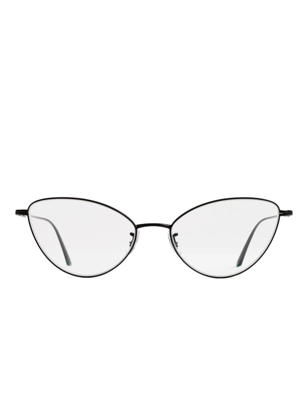 Khaite X Oliver Peoples Cat Eye Glasses In Metallic