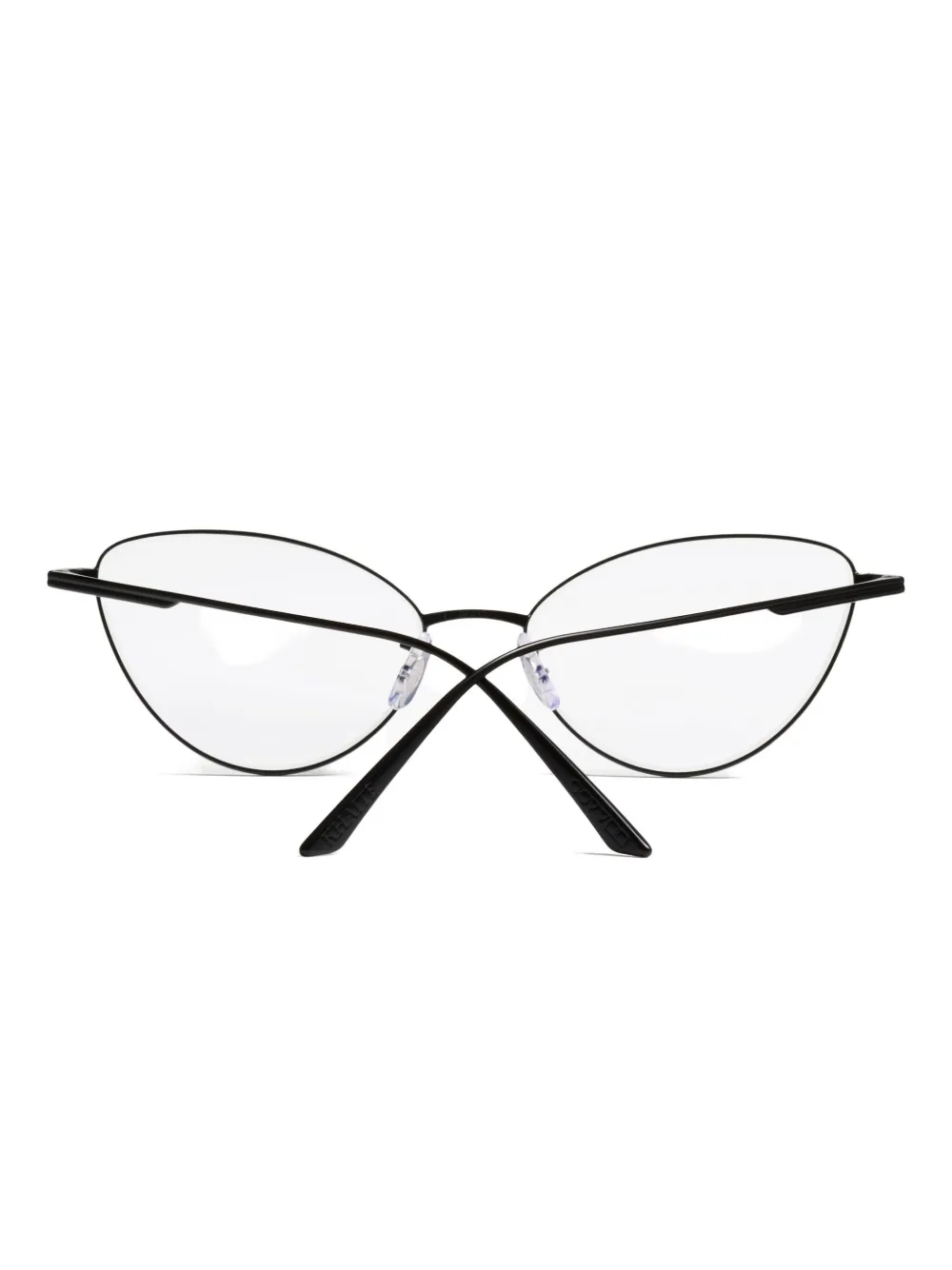 Khaite X Oliver Peoples Cat Eye Glasses In Metallic