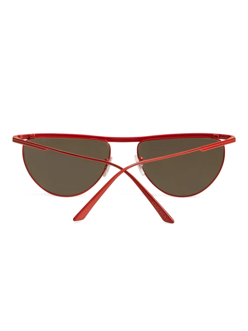 Khaite X Oliver Peoples 1984c Sunglasses In Red