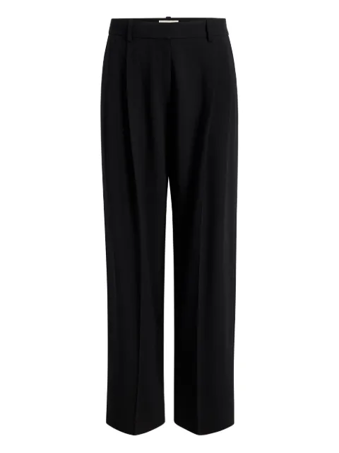 KHAITE belt-loops pleated trousers