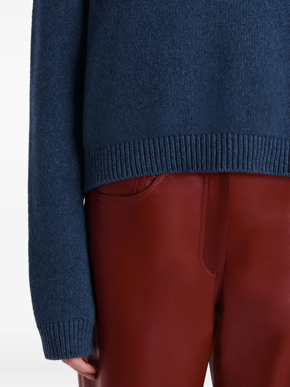 Khaite Cashmere Sweater In Blue