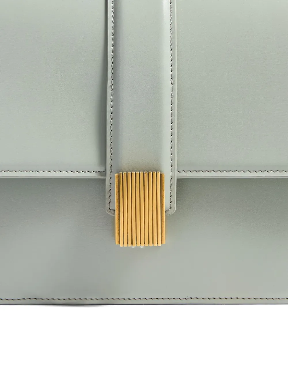 Khaite Blake Leather Crossbody Bag In Green