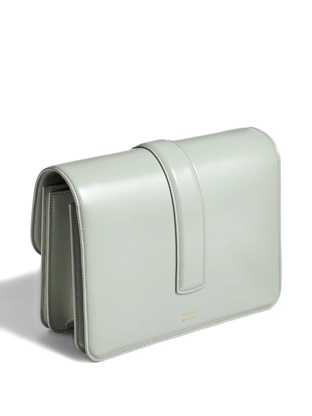 Khaite Blake Leather Crossbody Bag In Green