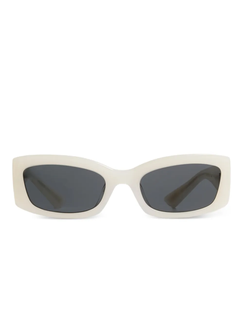 KHAITE lentes de sol con armazón rectangular | blanco | Image 1