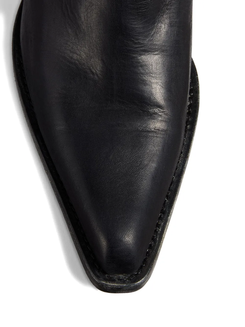 KHAITE 35 mm Clive overknee laarzen Zwart