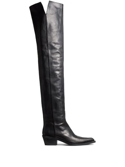 KHAITE 35mm Clive over-the-knee boots
